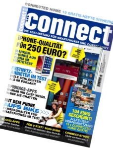 Connect Magazin – August 2015