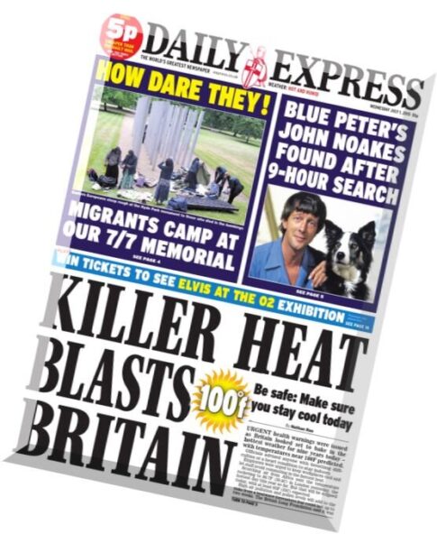 Daily Express — 1 July 2015