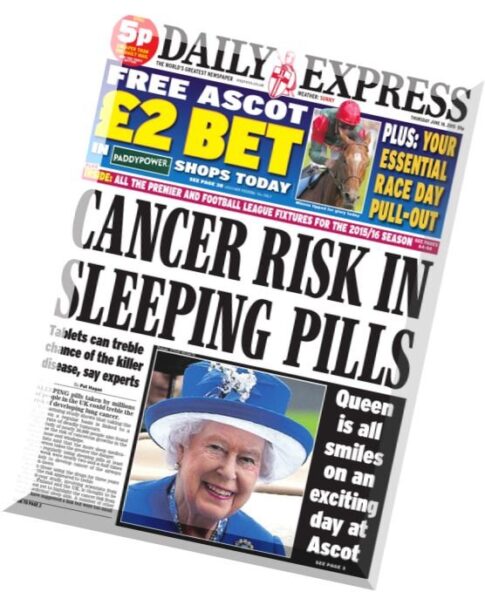 Daily Express — 18 June 2015
