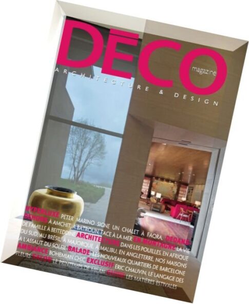 Deco Magazine N 61 – Juillet-Octobre 2015