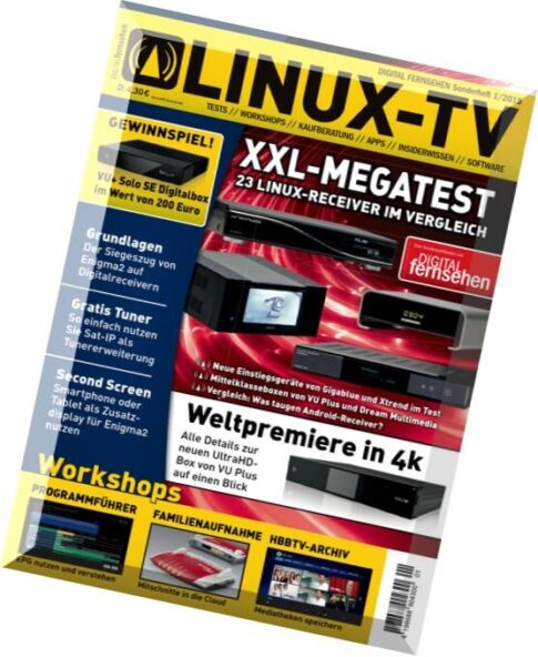 Digital Fernsehen — Sonderheft Linux-TV N 01, 2015