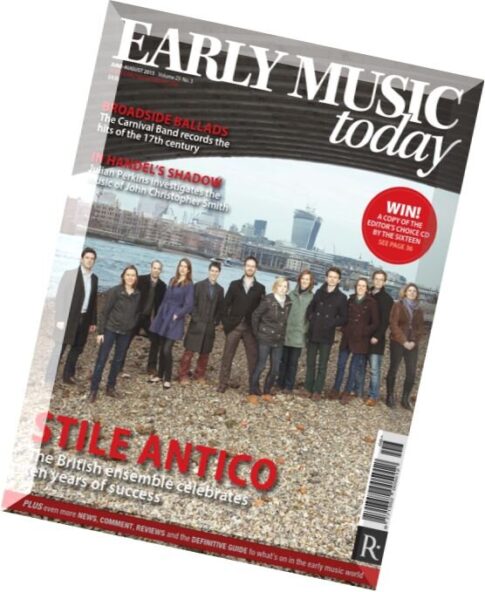 Early Music Today – June-August 2015