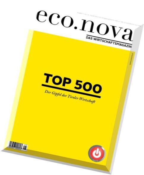 eco.nova — Juli-August 2015