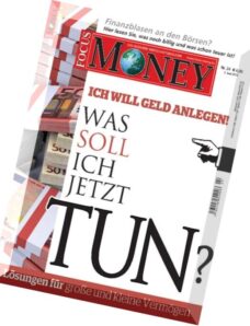 Focus Money – Nr. 24, 3 Juni 2015