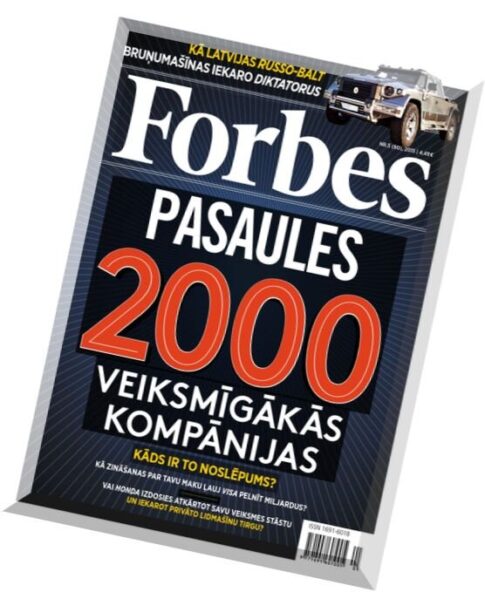 Forbes Latvia — Maijs 2015