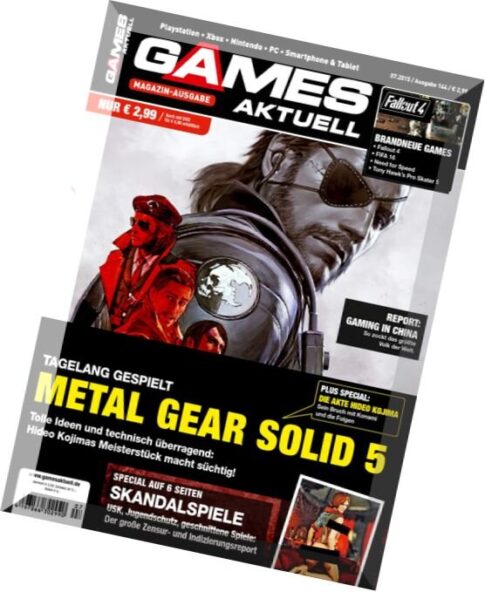 Games Aktuell Magazin — Juli 2015
