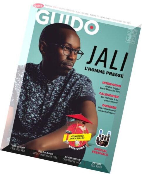 Guido Magazine – Juin-Aout 2015