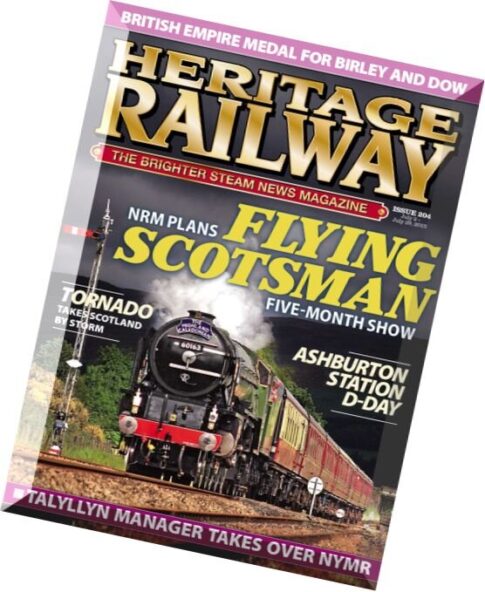 Heritage Railway – 2 July 2015