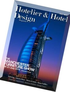 Hotelier & Hotel Design – July 2015