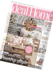 Ideal Home – July 2015