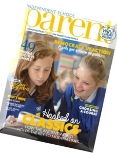 Independent School Parent – Issue 18, Summer 2015