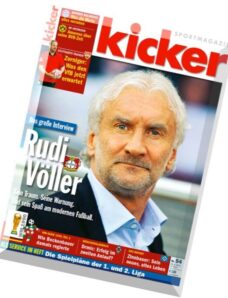 Kicker Sportmagazin – 54-2015 (29.06.2015)
