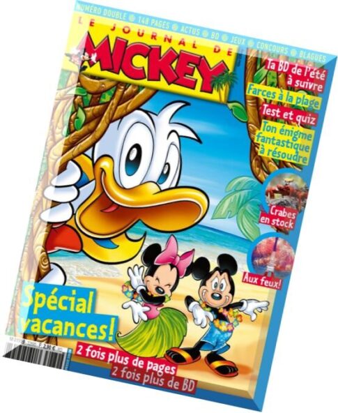 Le Journal de Mickey — 1 au 7 Juillet 2015