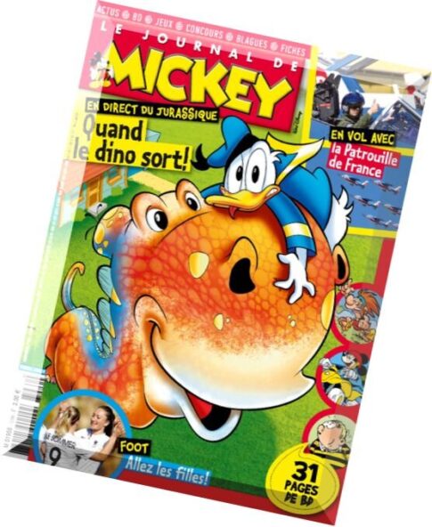 Le Journal de Mickey N 3286 — 10 au 16 Juin 2015