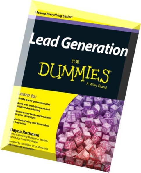 Lead Generation For Dummies By Dayna Rothman