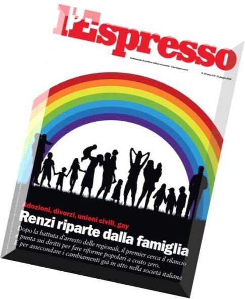 L’Espresso N 23 — 11.06.2015
