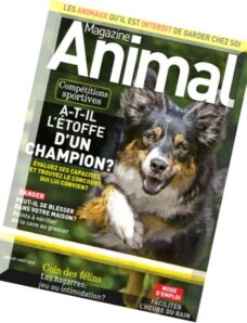 Magazine Animal – Juillet-Aout 2015