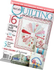 McCall’s Quilting – July-August 2015