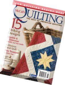 McCall’s Quilting – May-June 2015