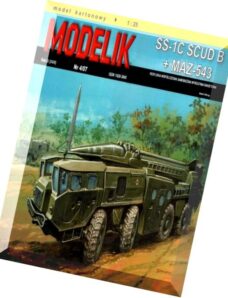 Modelik (2007.04) – SS-1C Scud B + MAZ-543