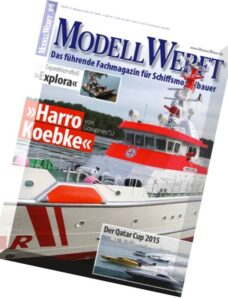 ModellWerft – Fachmagazin Juli 07, 2015