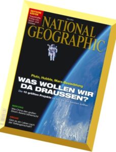 National Geographic Germany – Juli 2015