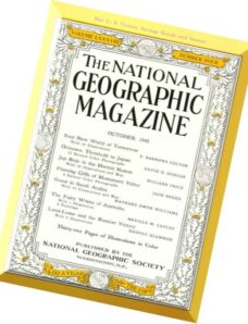 National Geographic Magazine 1945-10, October