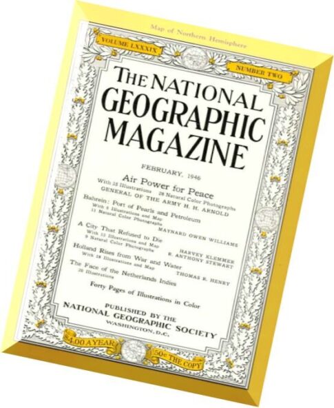 National Geographic Magazine 1946-02, February