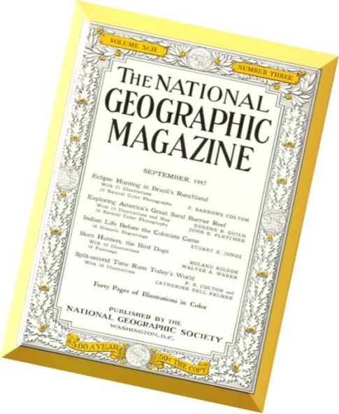 National Geographic Magazine 1947-09, September