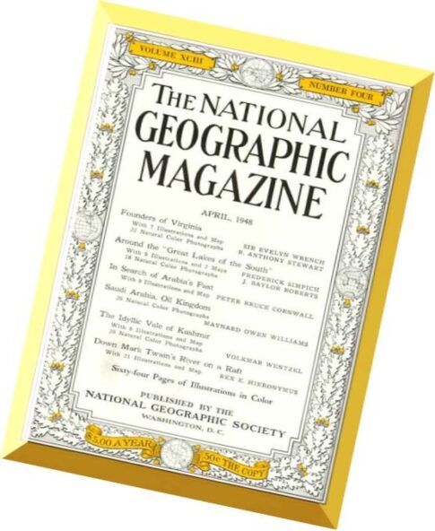 National Geographic Magazine 1948-04, April