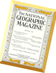 National Geographic Magazine 1949-08, August