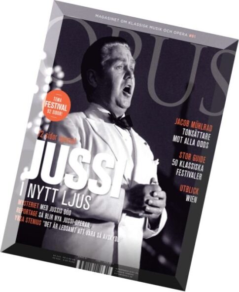 Opus – Nr.61, Juni-August 2015