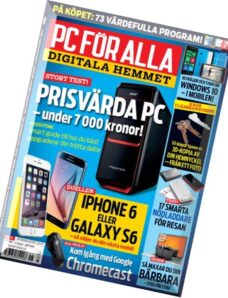 PC For Alla Digitala Hemmet – Sommaren 2015