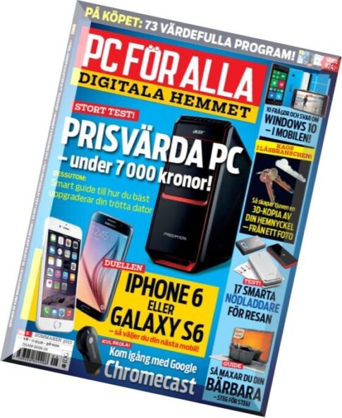 PC For Alla Digitala Hemmet — Sommaren 2015