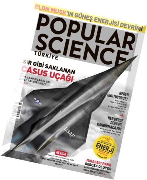 Popular Science Turkey — Haziran 2015