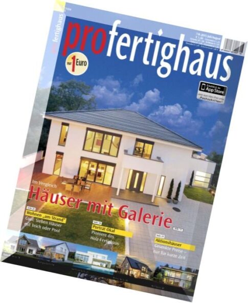Pro Fertighaus Magazin – Juli-August 2015
