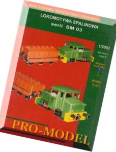 Pro-Model – 010 – Lokomotywa Spalinowa SM 03