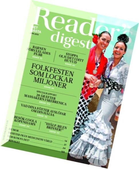 Reader’s Digest Sweden — Juni 2015