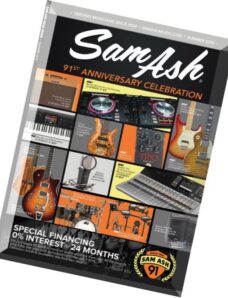 Sam Ash Gear Guide – Summer 2015