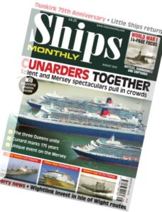 Ships Monthly – August 2015