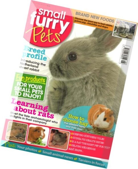 Small Furry Pets – June-July 2015