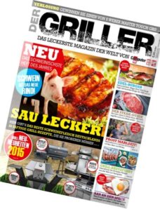 Springer Sonderheft Der Griller – Sommer 2015