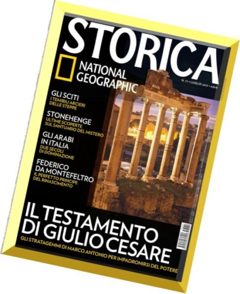 Storica National Geographic Italia – Luglio 2015