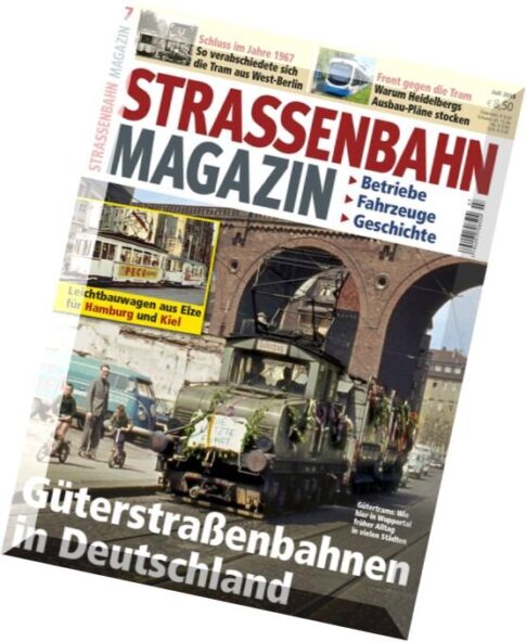 Strassenbahn Magazin – Juli 2015