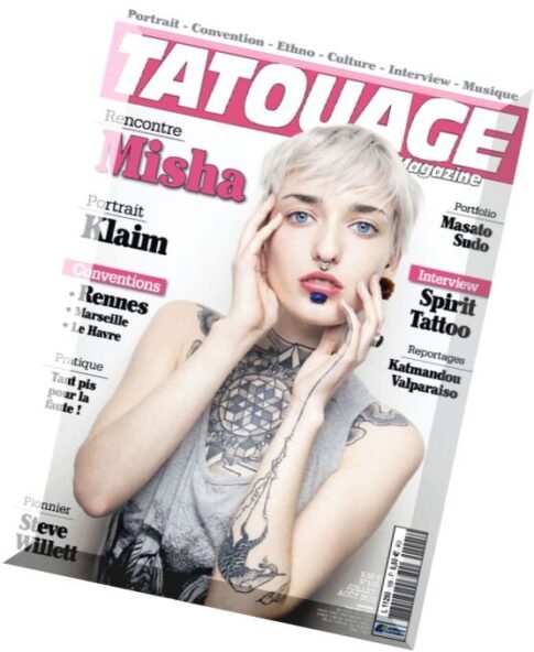 Tatouage Magazine N 105 – Juillet-Aout 2015