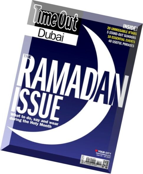 Time Out Dubai – 10 June 2015