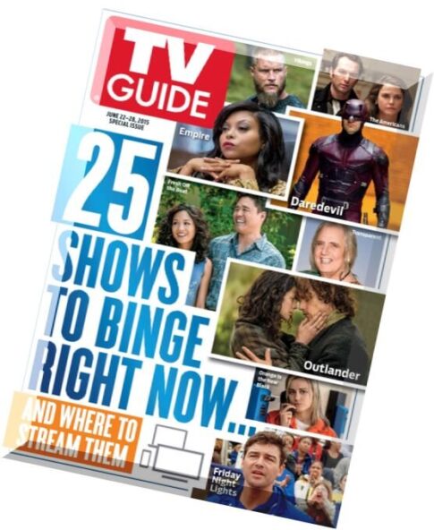 TV Guide Magazine – 22 June 2015