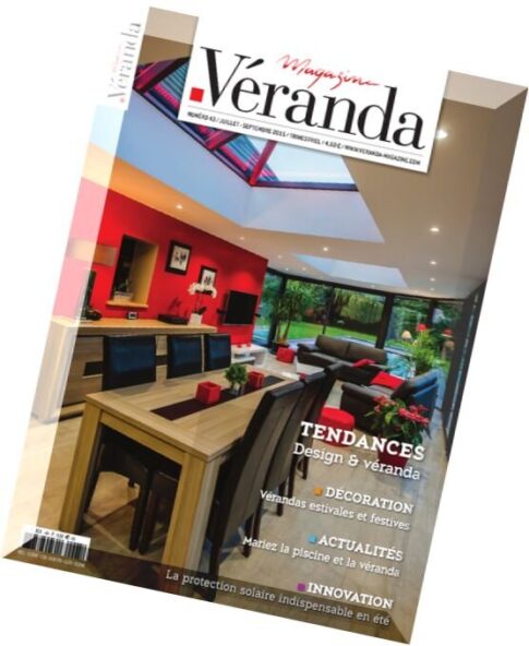 Veranda Magazine N 43 – Juillet-Septembre 2015