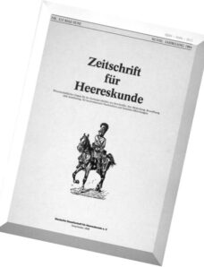 Zeitschrift fur Heereskunde 1984-05-06