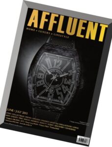 Affluent Magazine — June-July 2015